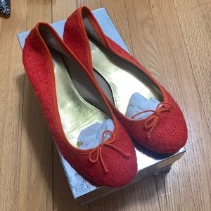 J. Crew Collection Luxe Tweed Ballet Flats